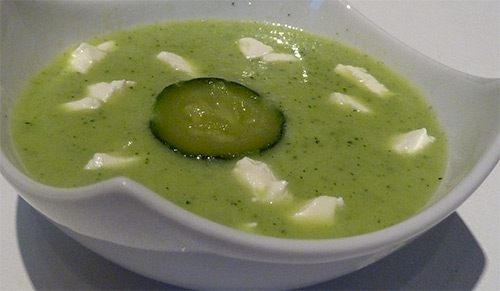 velouté de courgette